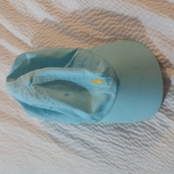 Polo Hat blue yellow logo